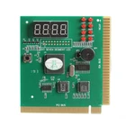 24 цифр ЖК-дисплей ПК анализатор диагностическая почтовая карта памяти со светодиодным индикатором для ISA PCI Bus Mian Board
