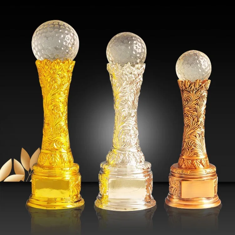 2019 новейший новый стиль высокое качество трофей для гольфа Кубок роскошная смола