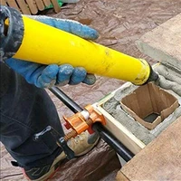 caulking gun cement lime pump grouting mortar sprayer applicator grout filling tools with 4 nozzles filling tools grouting gun