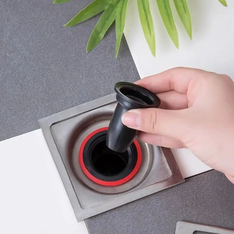 

Bathroom Sink Drain Odor-proof Floor Drain Strainer Stopper Rubber Circle Silicone Sink Strainer Filter Stopper Hair Kitchen