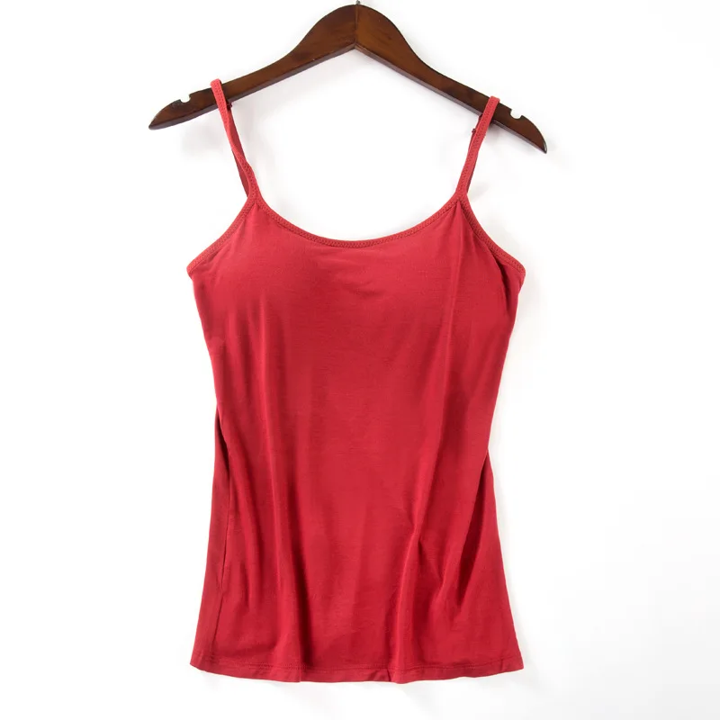 

2021 new fashion small camisole ladies slim bottoming shirt sleeveless top hot sale XHB078