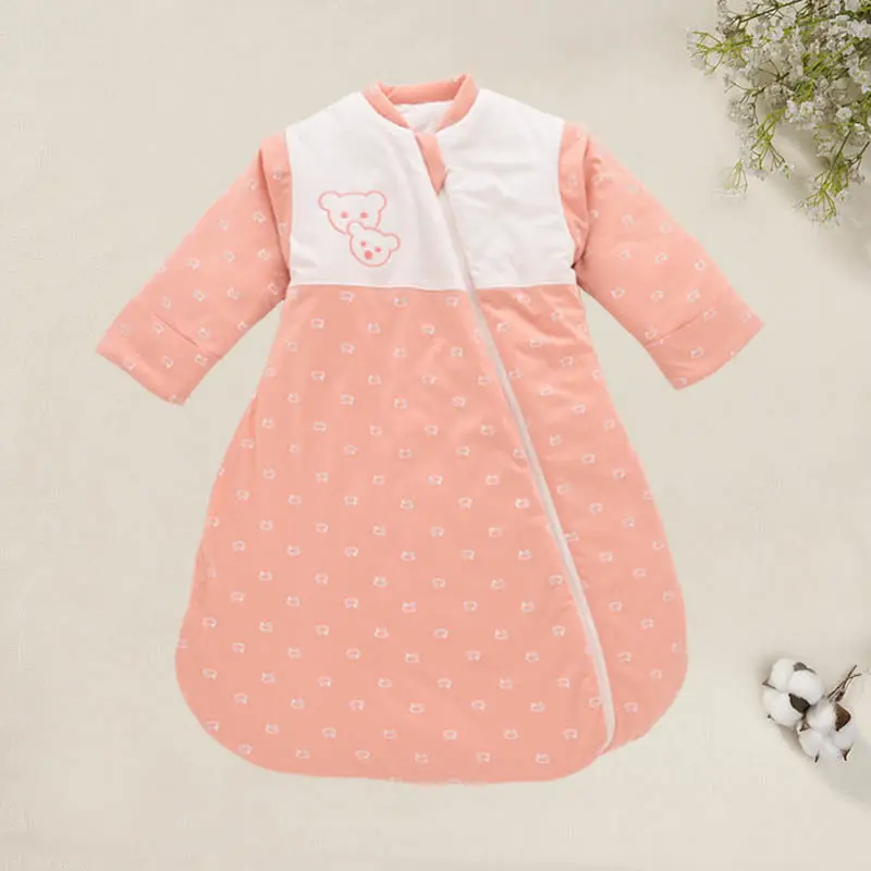 Мягкий теплый детский спальный мешок многофункциональные съемные спальные