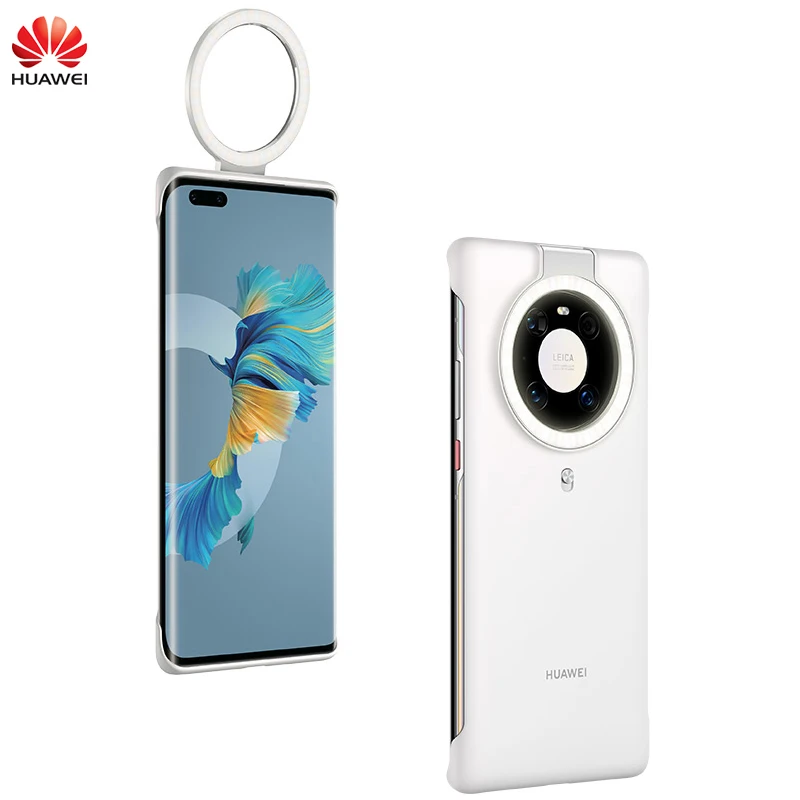 

Оригинальный кольцевой светильник Huawei Mate 40, чехол, беспроводной источник питания, тонкий дизайн 54, яркий точно расположенный светодиод, рег...