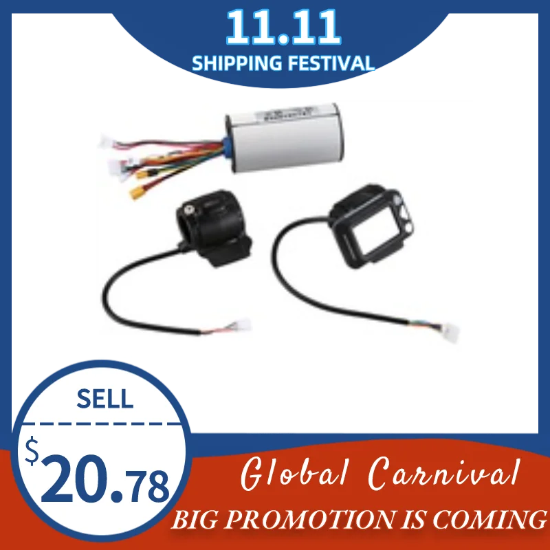 24v складной контроллер скутера аксессуары углеродное волокно тормозной