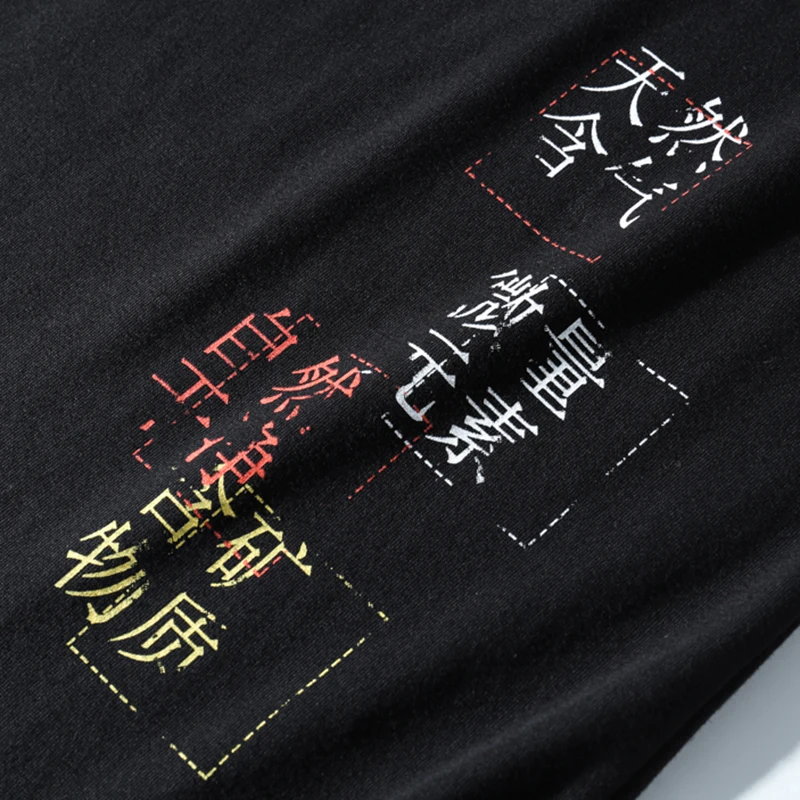 Мужская футболка с коротким рукавом в стиле хип хоп|Мужские футболки| |