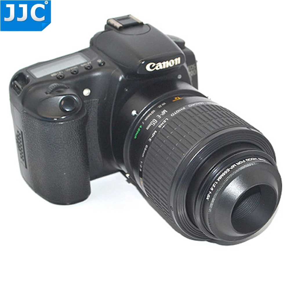 JJC бленда объектива винт для CANON MP E 65 мм f/2 8 1 5x макро фото заменяет E65|Бленды| |
