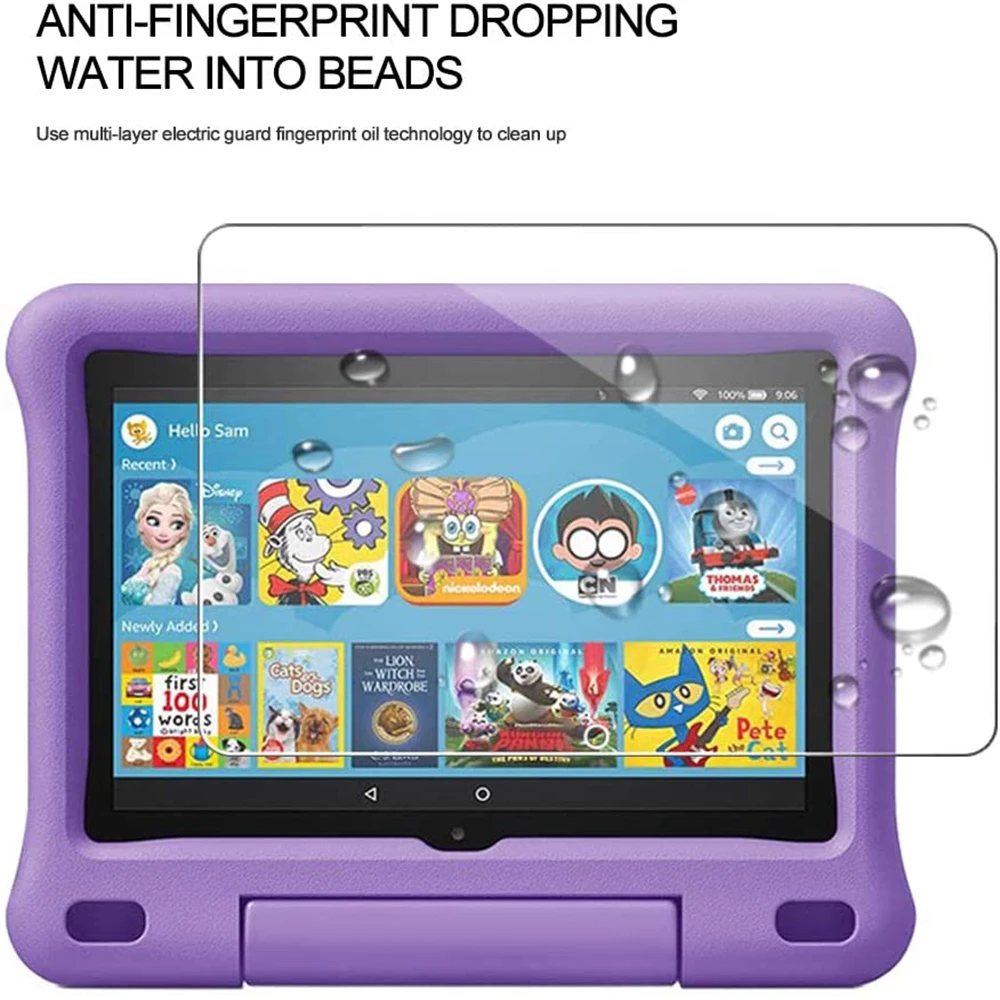 Для Amazon Fire HD 8 Kids (10 е поколение 2020) 9H планшет премиум класса прозрачное закаленное