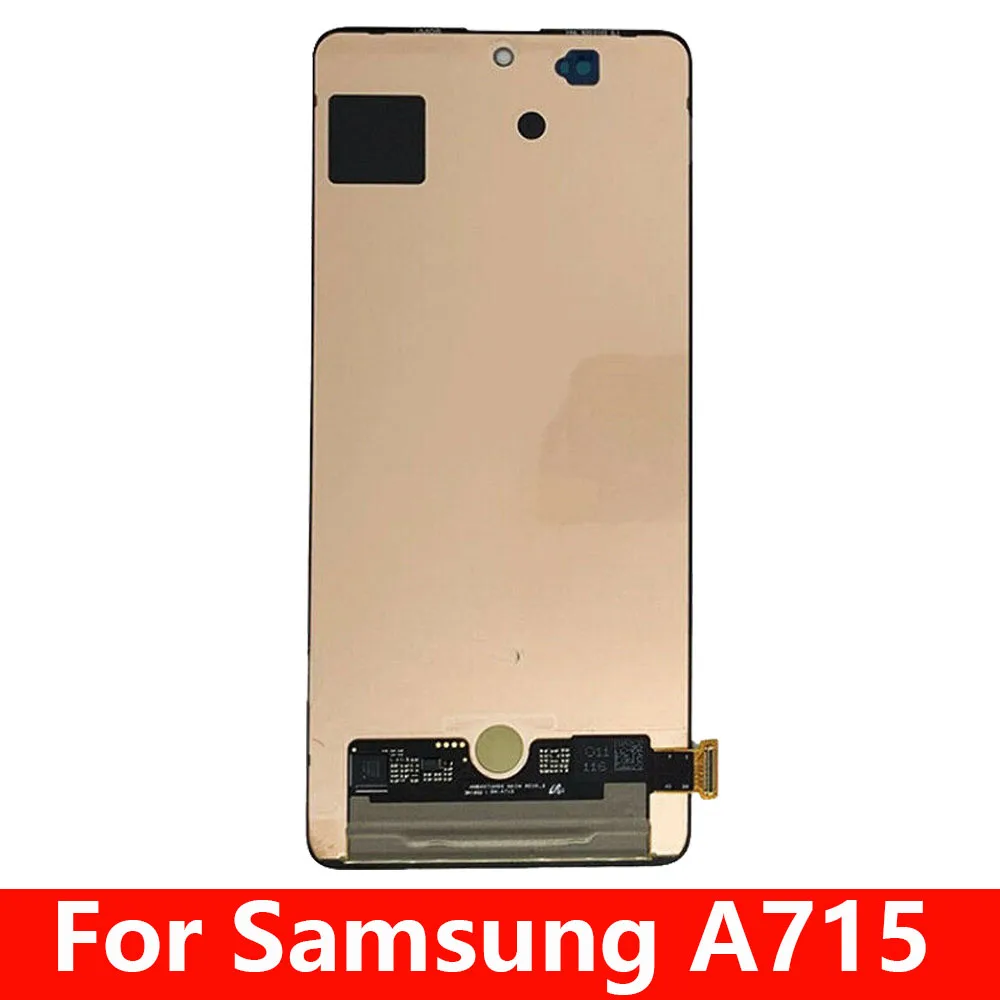 AMOLED ЖК-дисплей для Samsung Galaxy A71 A715 A715F A715FD сенсорный | Мобильные телефоны и