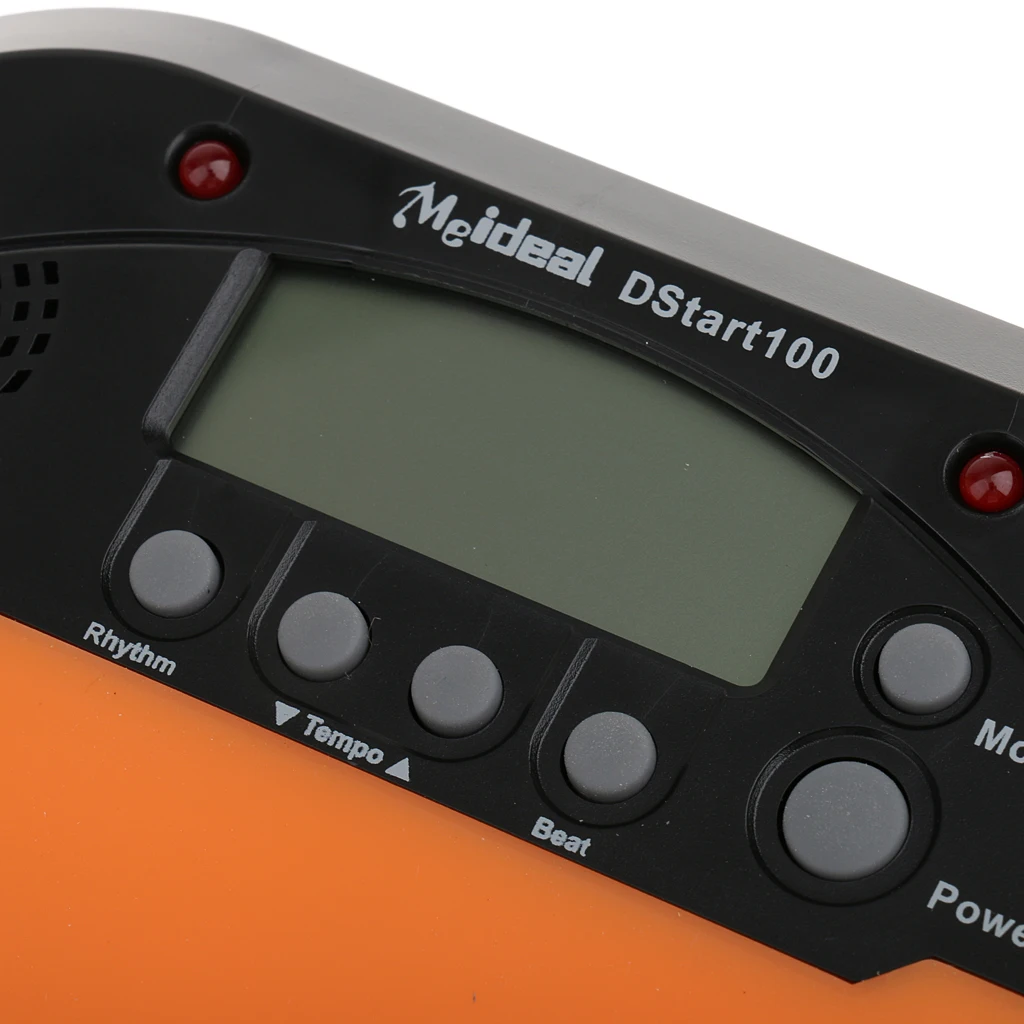 Цифровой ЖК дисплей тренировочный барабан блок Metronome Orange|Детали и аксессуары| |