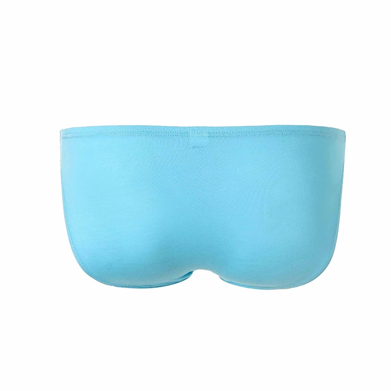 Мужское нижнее белье однотонные сексуальные трусы хлопковое дышащее для