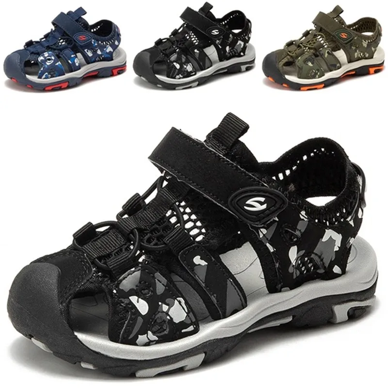 

Unisex Kids' Hiking Sandals Boys Girls Trekking Casual Sneakers Summer Sports Outdoor Beach Pool Flat Shoes