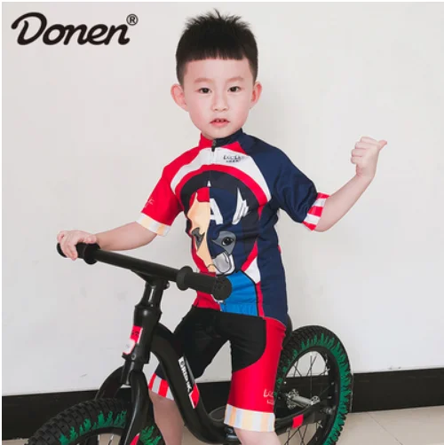 Детский комплект велосипедных Джерси Donen etixx детская одежда для велоспорта