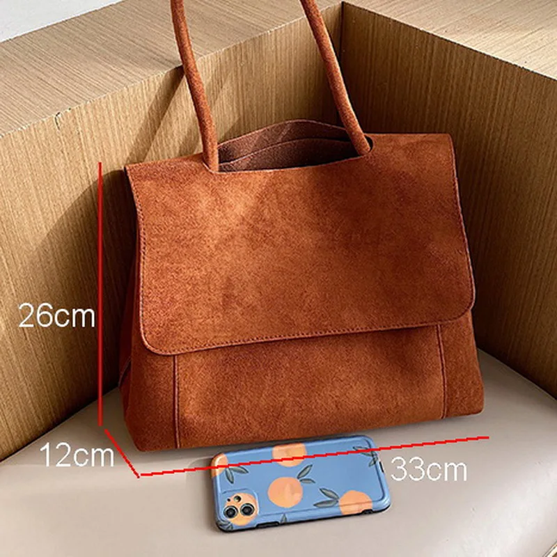 

FUNMARDI Winter Suede Luxury Handbag 2021 Fashion Women Bags Matte PU Leather Totes Female Shoulder Bag Lady Hand Bag WLHB2219