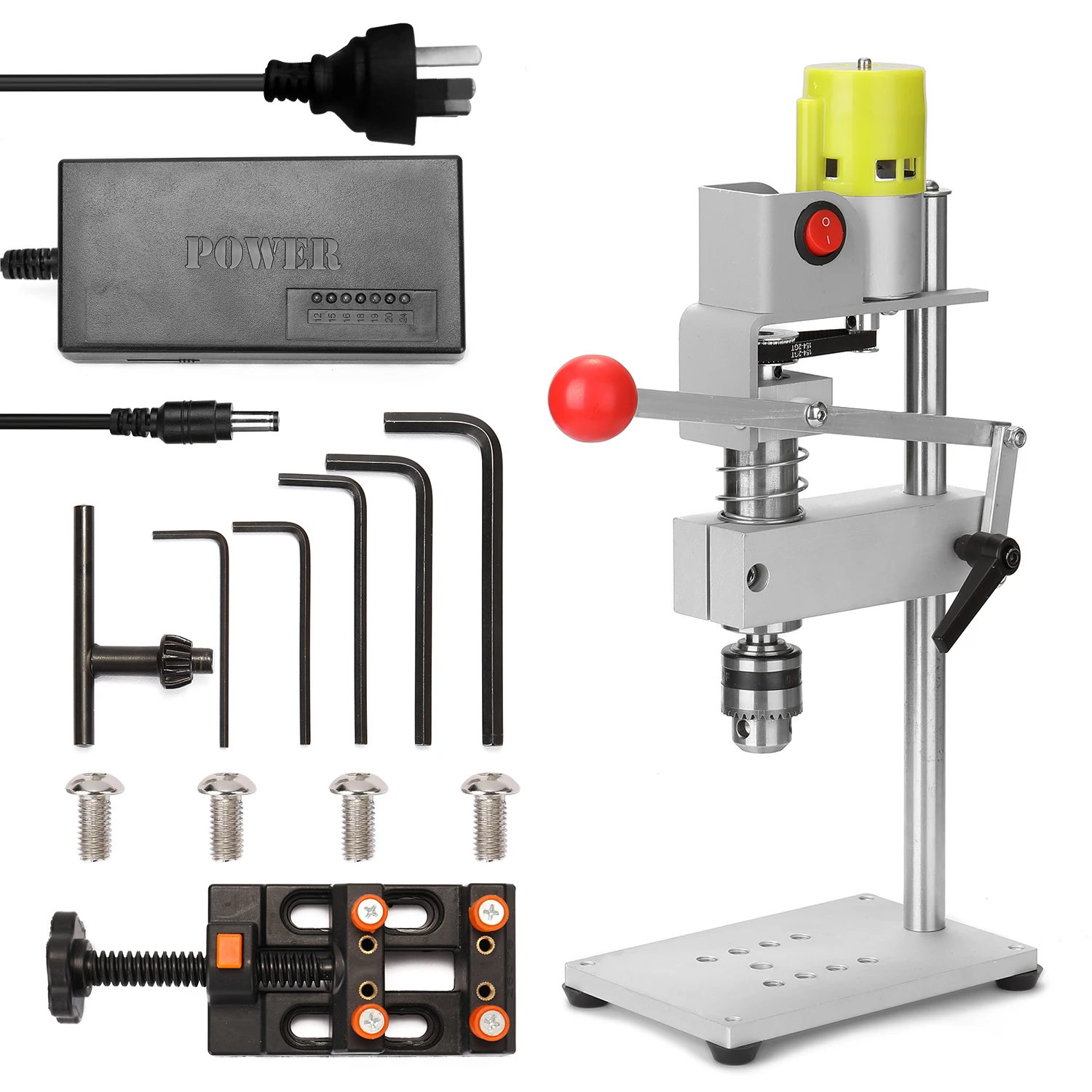 Миниатюрный Настольный сверлильный станок 100 Вт фрезерный с точным отверстием