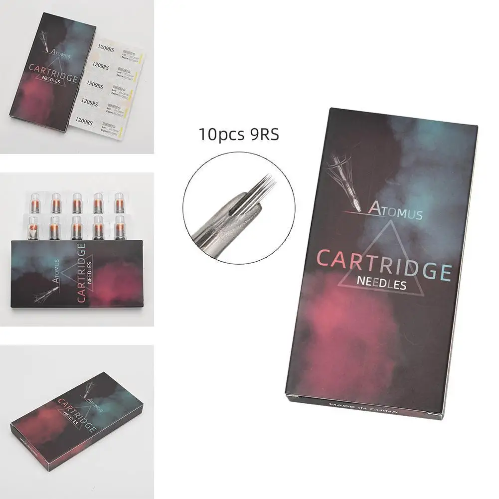 Тату картридж одноразовый полуперманентный 10 шт.|Иглы для тату| |