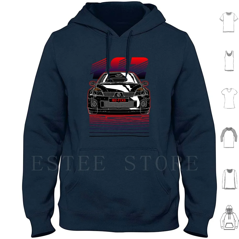 

Clio Clio Rs 182 Hoodies Long Sleeve Kangoo Koleos Captur Sandero Master Espace Fluence Kwid Car Logan Clio 2019