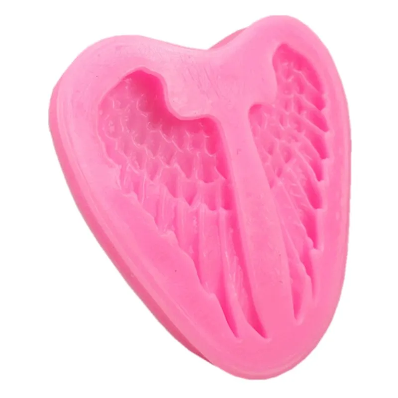 Xixing 1Pcs Baby Angel Wings Silicone Mold Fondant Cake Decorating Tools Sugarcraft Chocolate Candy Clay Mould Cupcake | Дом и сад