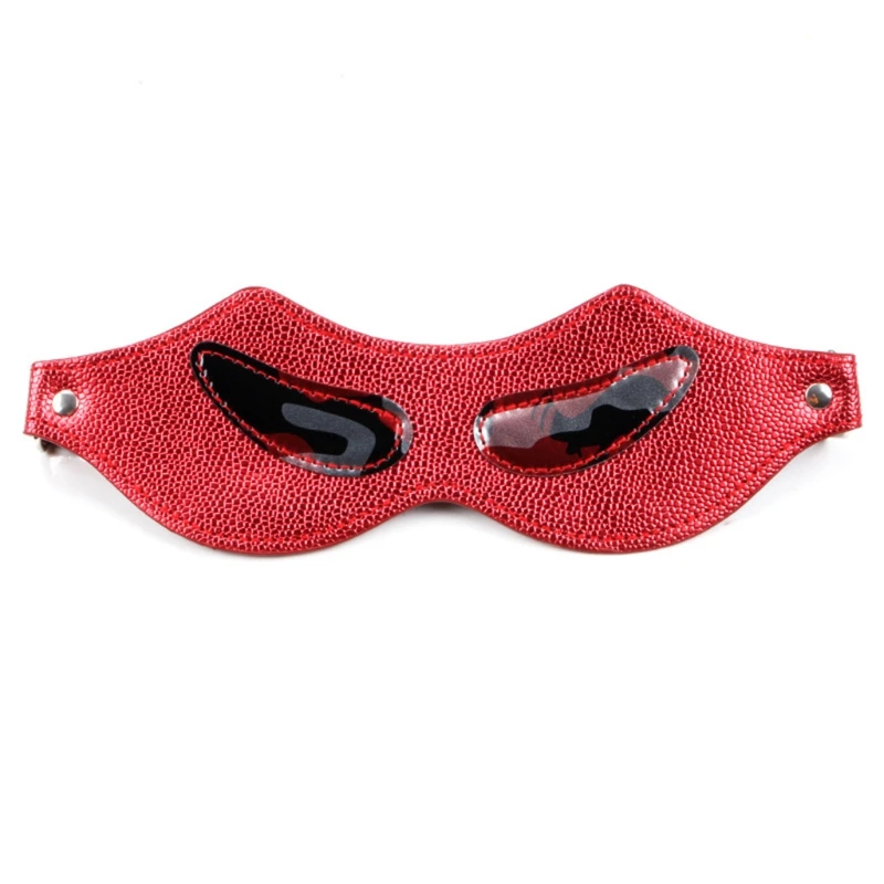 

Blindfold Eye Mask Sexy SM Toys Red Material for Adults Games Gift Bondage Fetish Eye Mask，Soft Comfortable