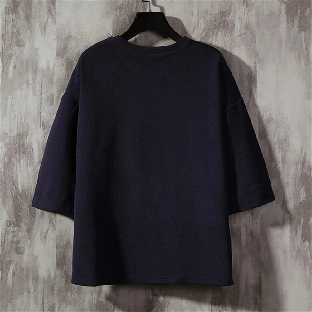 

New Summer Men's T-Shirts Korean Style Fashion Funny Print Cotton Short Sleeve Men's Casual Outwear Clothing Hip Hop Men TShirts