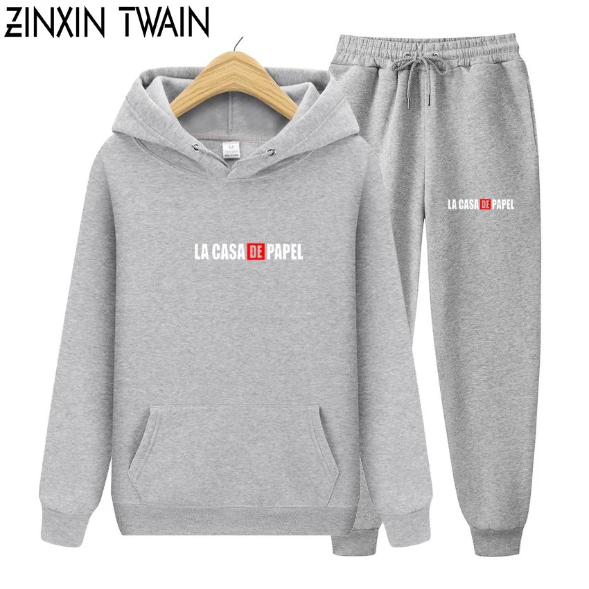 

Maycaur The House of Paper Men's Hoodies New Money Heist Women La Casa De Papel Funny Women SweatSweater Hoody Tops