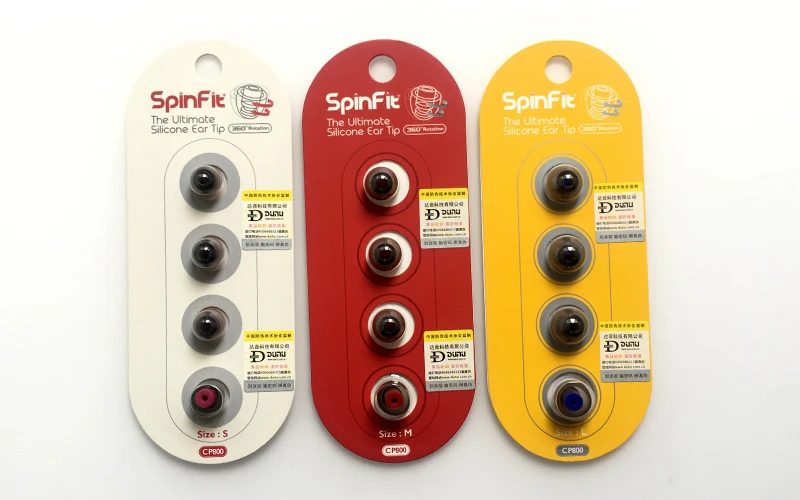DUNU SpinFit CP100 CP800 CP145(1 карточная игра) Запатентованный 360 градусов свободное вращение силиконовые вкладыши CP100 CP-100 CP-145 CP-800(2 пары