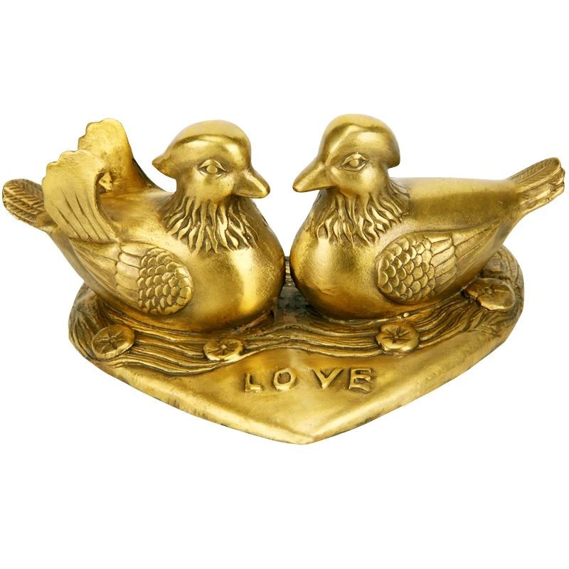 Фэн-шуй китайские утки юань ян Статуэтка любви птицы домашний Декор подарок для