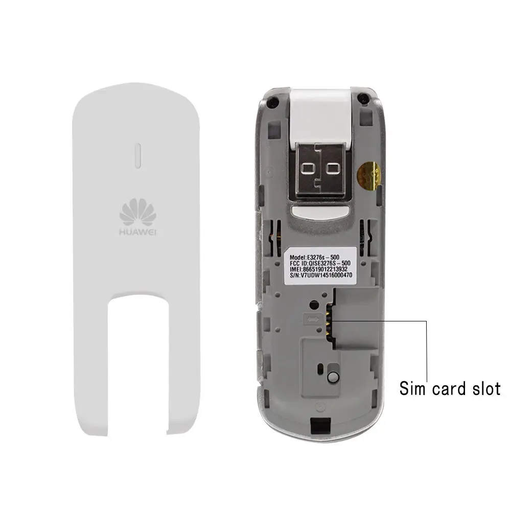 Unlocked Huawei E3276S-500 150Mbps 4G USB Dongle Cat4 LTE Surfstick Support 4G Frequency Bands B2/B4/B5/B7