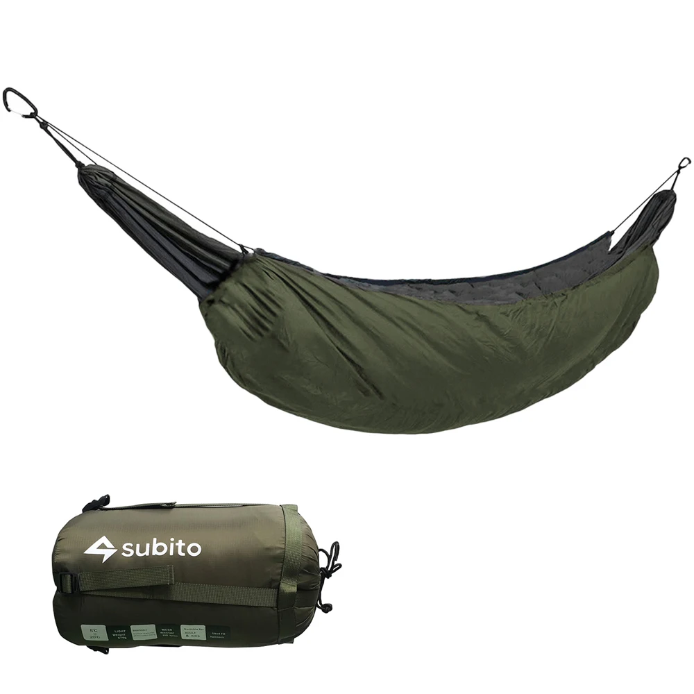 

Portable Hammock Underquilt Hammock Thermal Under Blanket Hammock Insulation Accessory for Camping