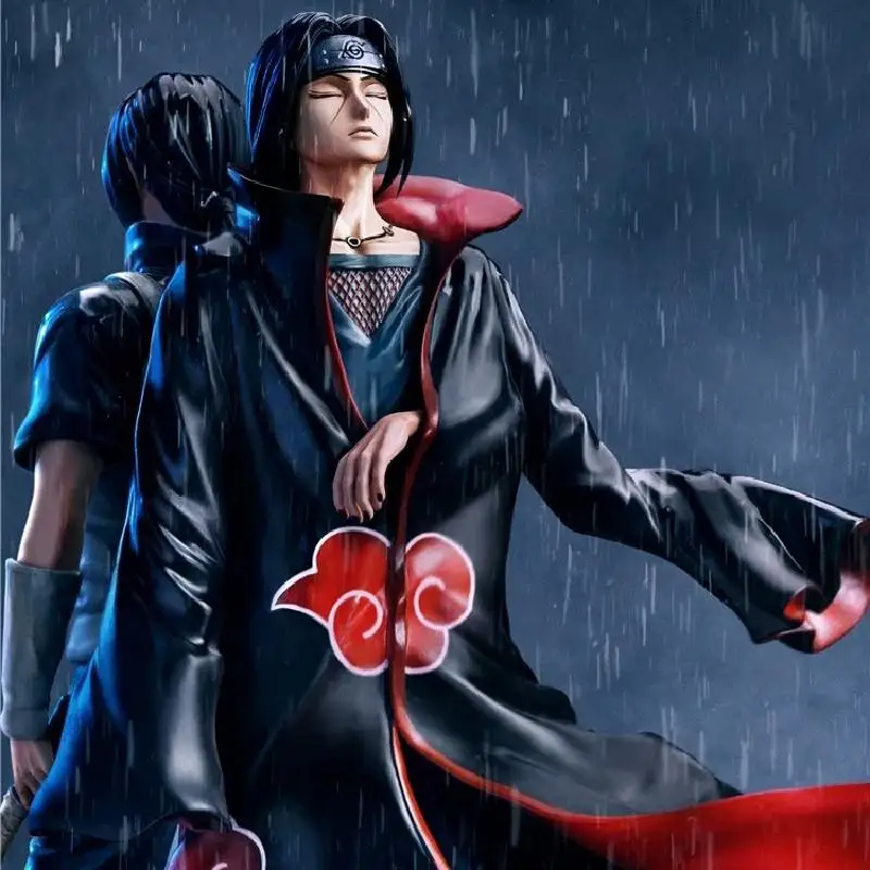 

Anime Naruto GK Uchiha Itachi Akatsuki Super Huge Manga Statue Figurine Decoration PVC Action Figure Collectible Model Kids Toys