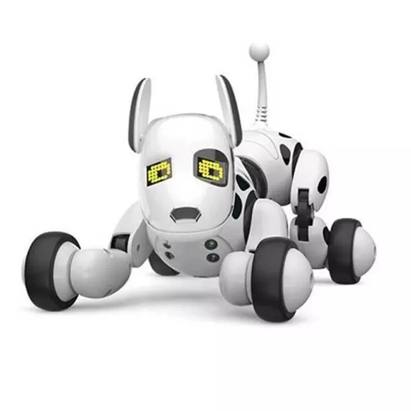 2021 New Electronic Pet RC Robot Dog Voice Remote Control Toy 2.4G Wireless Programmable Talking Children's | Игрушки и хобби
