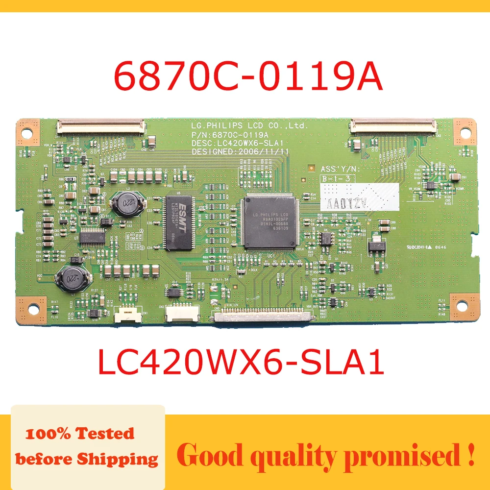 Материнская плата 6870C 0119A LC420WX6 SLA1 lg lcd tv t с платой 6870c 0119a 6870c0119a lc420wx6sla1 материнская