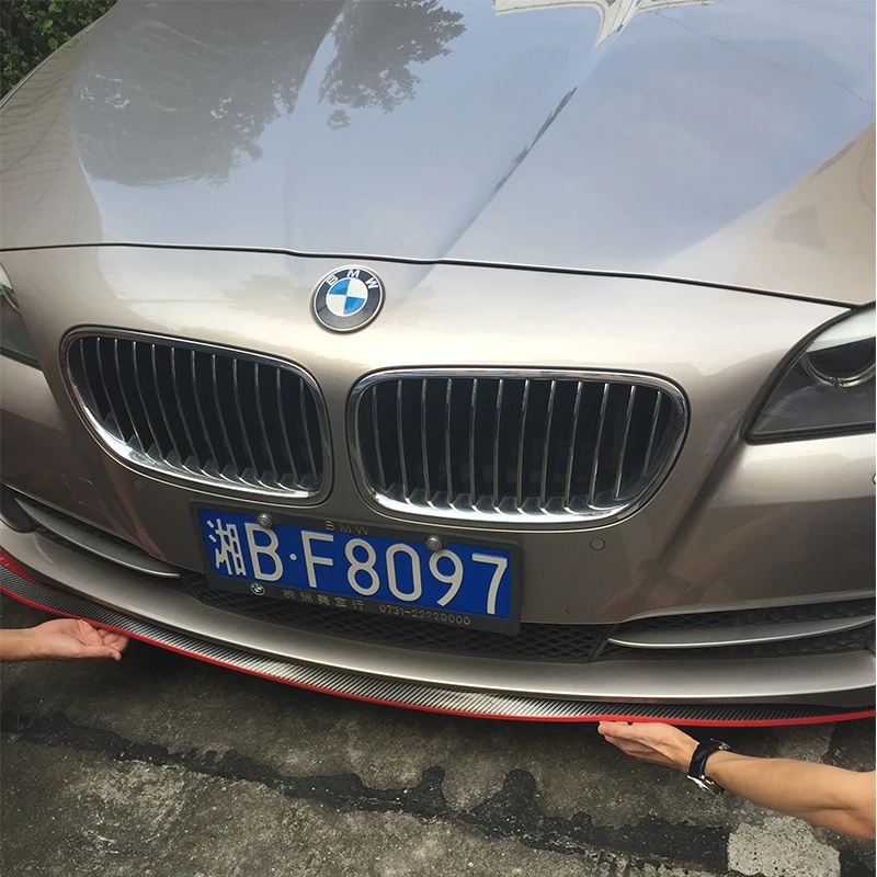 Универсальный внешний комплект губ переднего бампера полоса для автомобильного