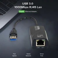 wired usb3 0 to gigabit ethernet adapter usb desktop computer rj45 network converter 1g high speed pc accessory