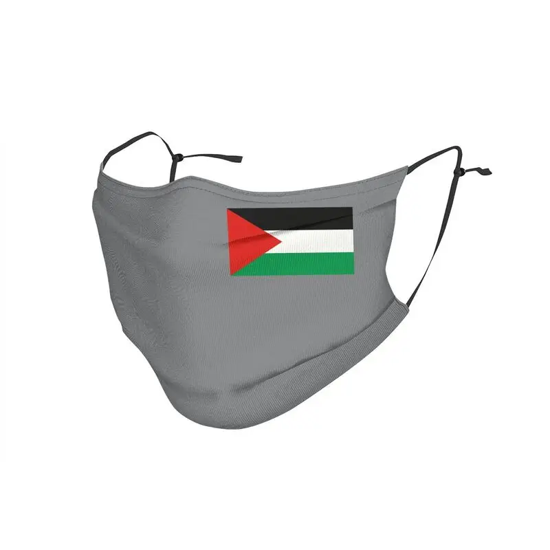 

Reusable Palestinian Flag Mouth Mask Palestine Pride Anti Haze Dust Protection Mask Respirator Muffle