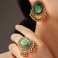 gisep indian jewelry sets african bridal gold color earrings ring wedding sieraden women fashion jewellery set