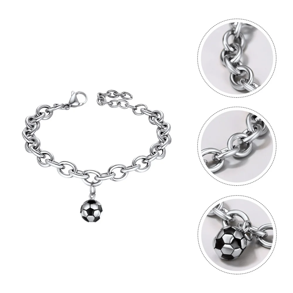 

1pc Titanium Steel Fashionable Bracelet Couple Bracelet Punk Style Bracelet