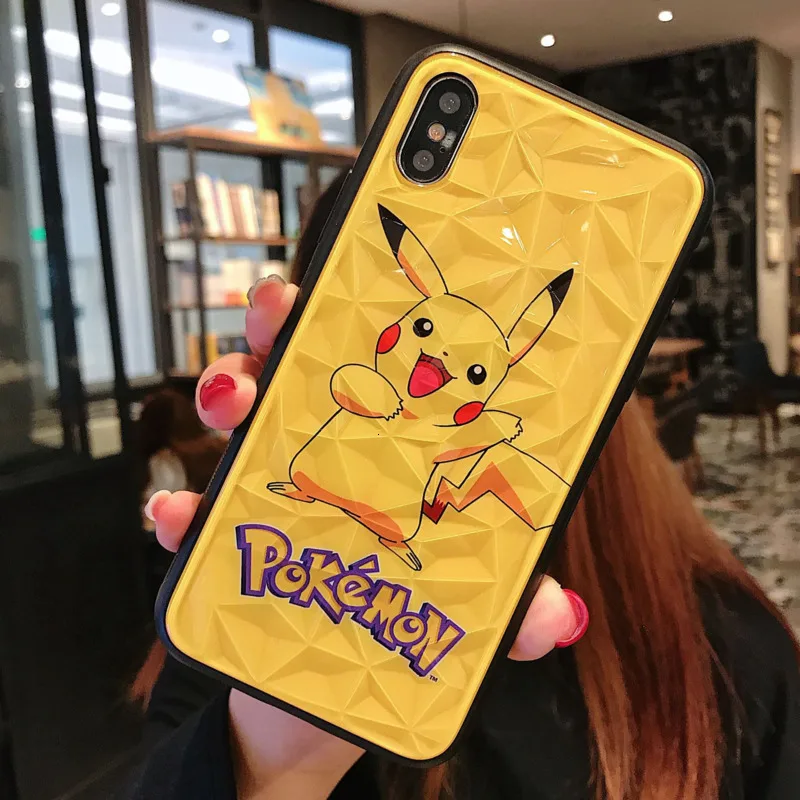 New diamond shaped case for iPhone11 X XS XR XSMax 8 7 6 6S PluS Cute silicone soft drop protection cover |
