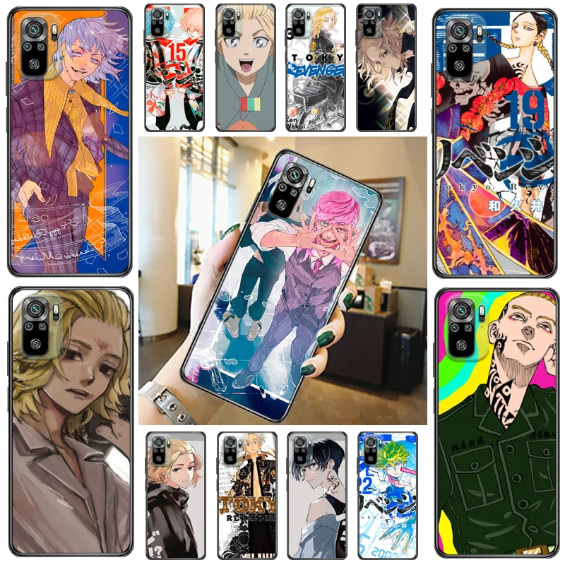 

Toko Revengers Janpan Cartoon Phone Case For Xiaomi Redmi Note 10 Pro 10T 5G 10S Back Cover Coque Funda Soft TPU Carcasa
