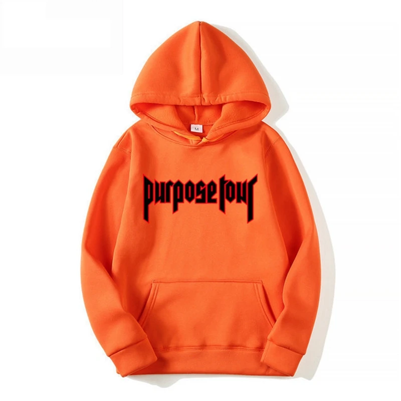 

Justin Bieber Hip Hop Skateboard Men Hoodie Justin Bieber Purpose Tour Trasher Men Hoodies & Sweatshirts 2021 New Arrive