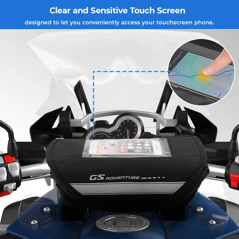 Водонепроницаемая Дорожная сумка на руль для BMW R1200GS R1250GS ADV F700GS F750GS F800GS F900XR F900R |