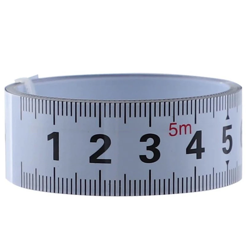19 мм Расширенная Метрическая самоклеящаяся линейка клейкая лента измеряющая