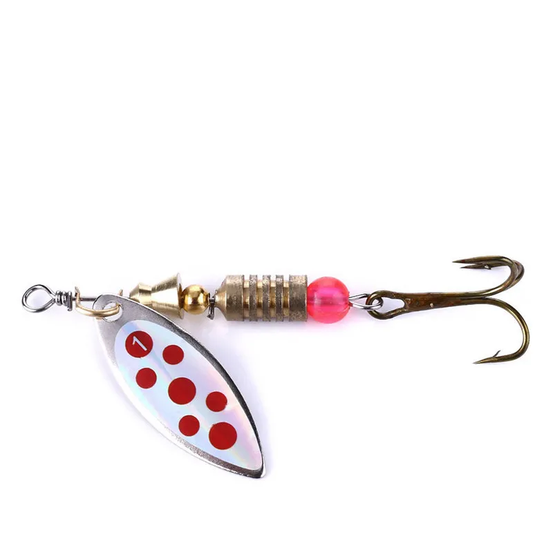 1 шт. металлическая приманка для рыбалки блёстки блесна ложка приманки окуня