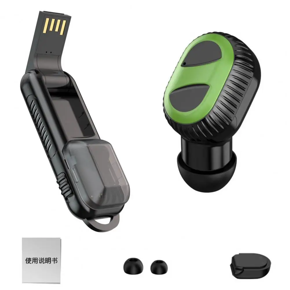 

Creative 1Pc Portable Wireless Rechargeable Bluetooth 4.2 Earphone with Charging Dock