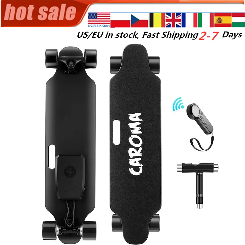 

350W x 2 Электрический скейтборд PU Ступица колеса двухмоторный четырехколесный скутер Лонгборд Электрический скейтборд с дистанционным упра...