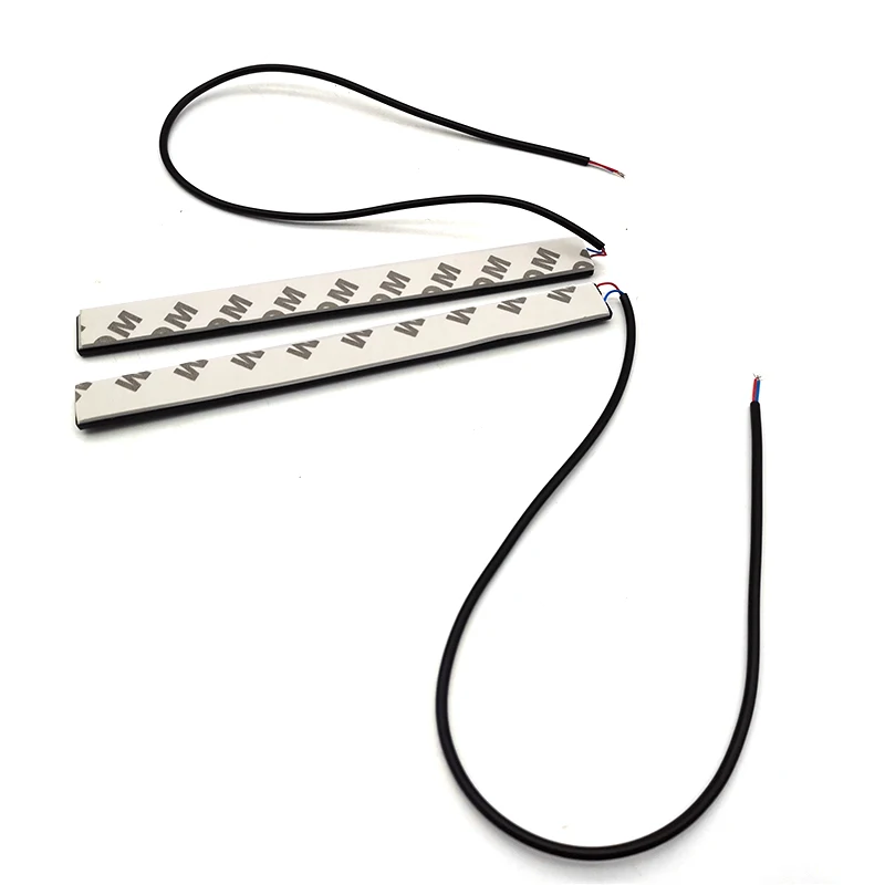 

2pcs 12V Green Car DRL LED Strip Lights Bars Waterproof