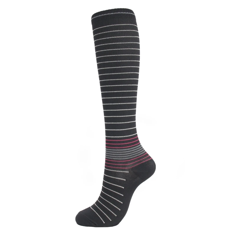 

WESCircled Pattern Unisex Elastic Outdoor Compression Magic Stockings Breathable Nylon Fitness Sport camping Soccer Stocking