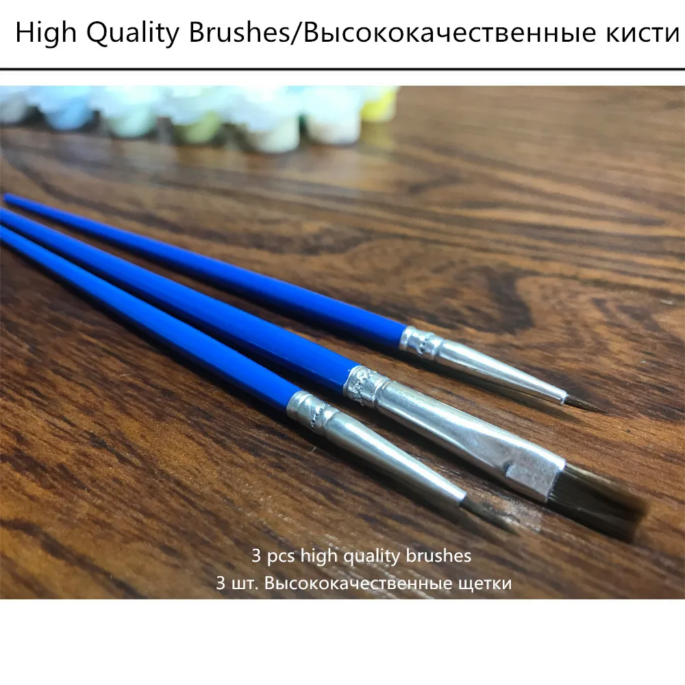 Оформлена DIY картина по номерам пейзаж Акриловая современного искусства