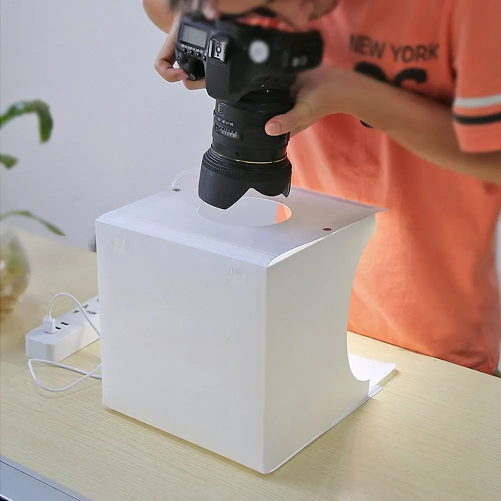 Светодиодный светильник 5 в 7 Вт портативный складной мини софтбокс для