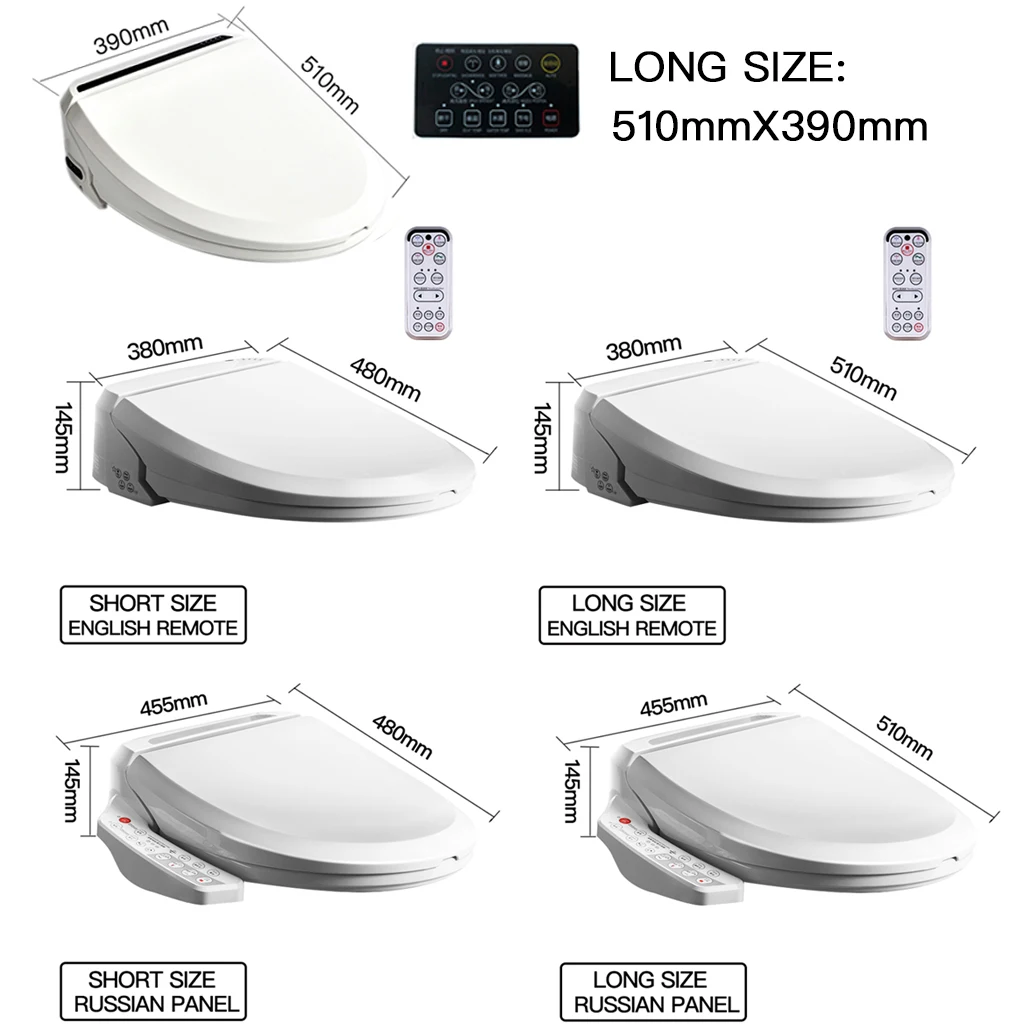 KOHEEL Bidet Cover Smart Toilet Seat Electric Intelligent Heat Clean Dry Massage FWT03 | Обустройство дома