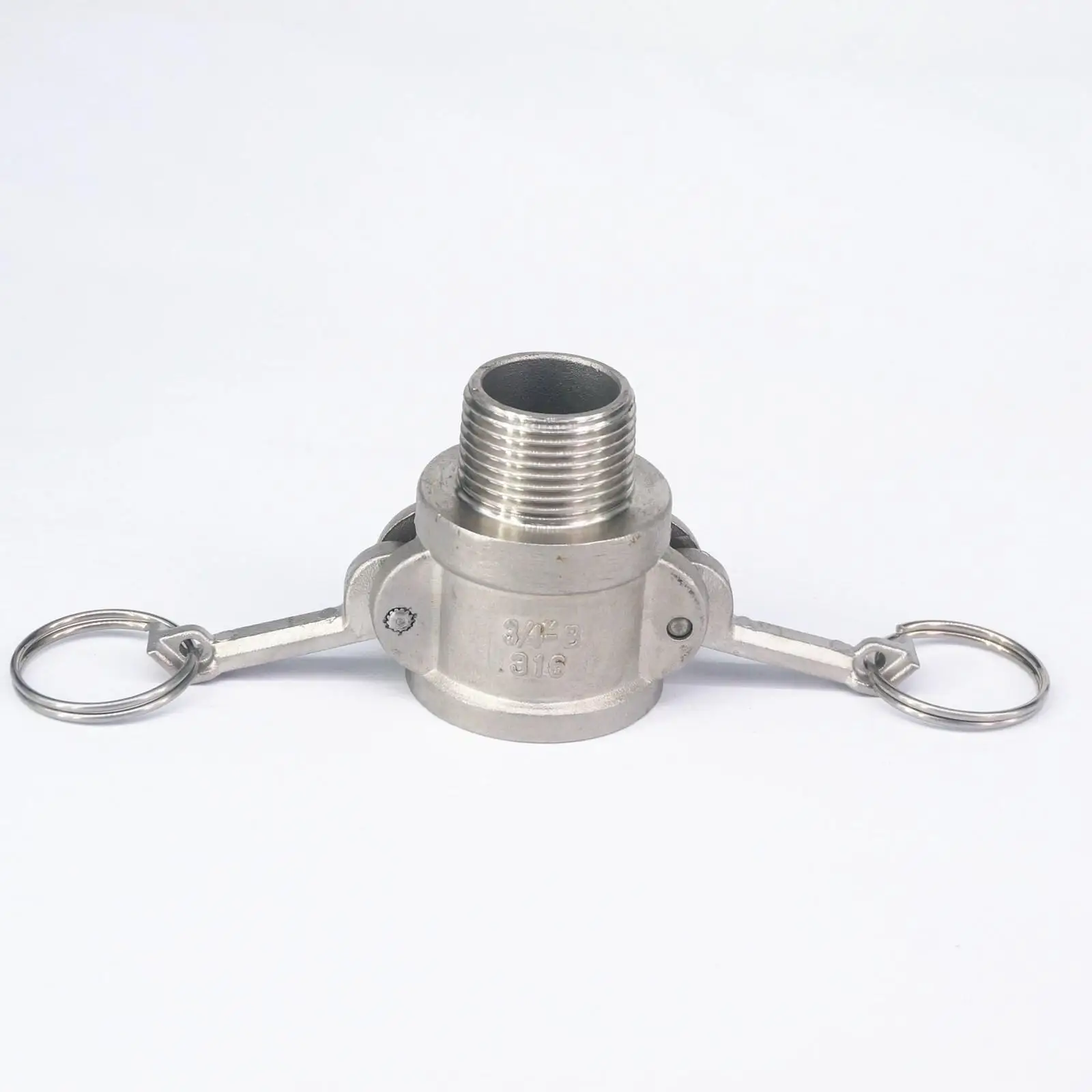 3/4 &quotBSP Мужская резьба 304 нержавеющая сталь Тип B розетка Camlock фитинг Cam и паз муфта